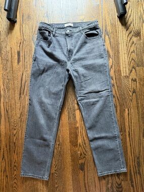 Abercrombie & Fitch the 90s Straight Ultra High Rise